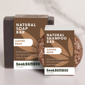 Coffee Shampoo and Soap - Seek Bamboo