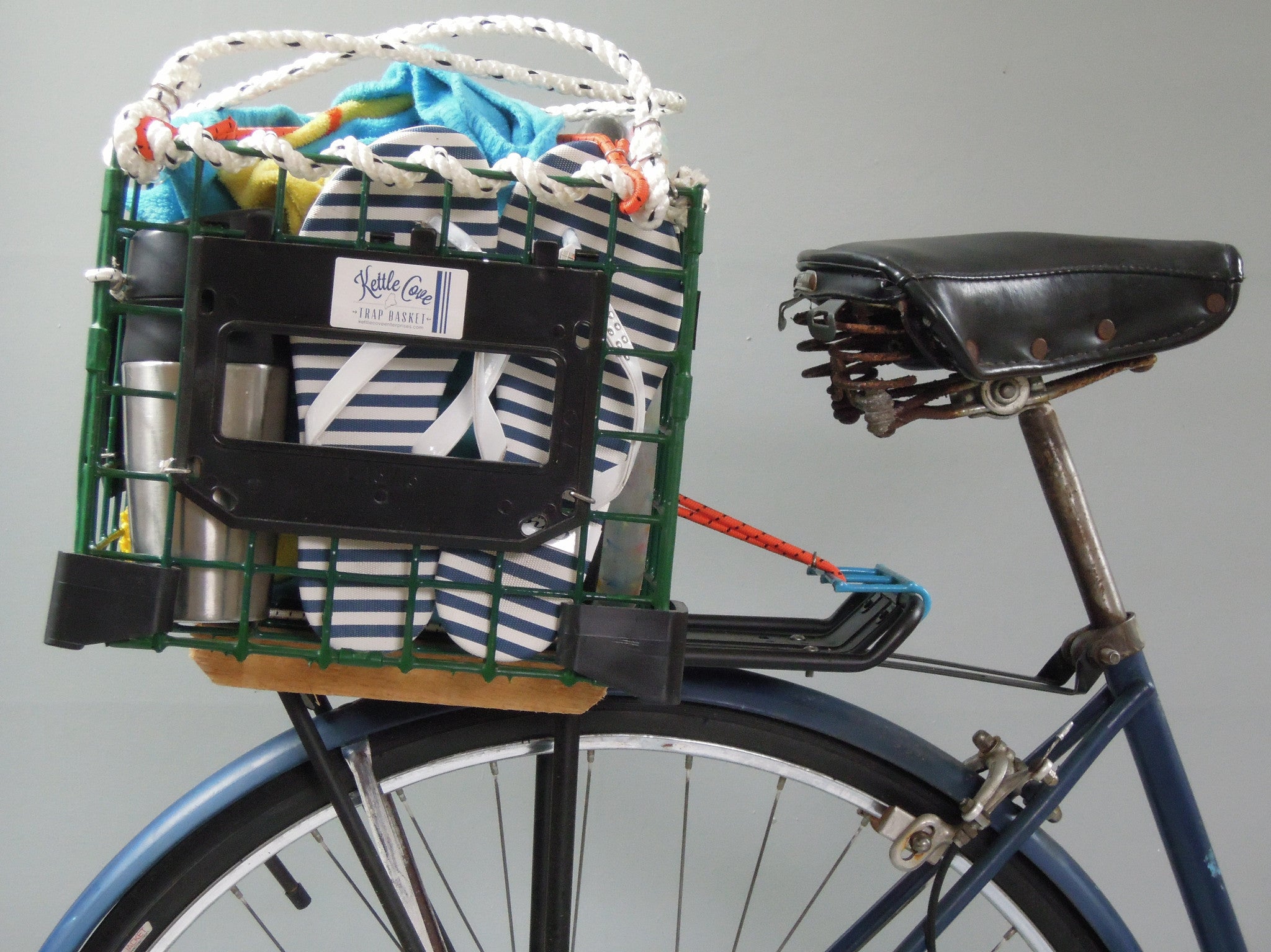 detachable rear bike basket