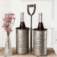 Photo of Wine Bottle Caddy with Handle