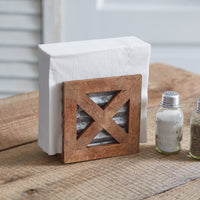 Photo of Barn Door Napkin Holder