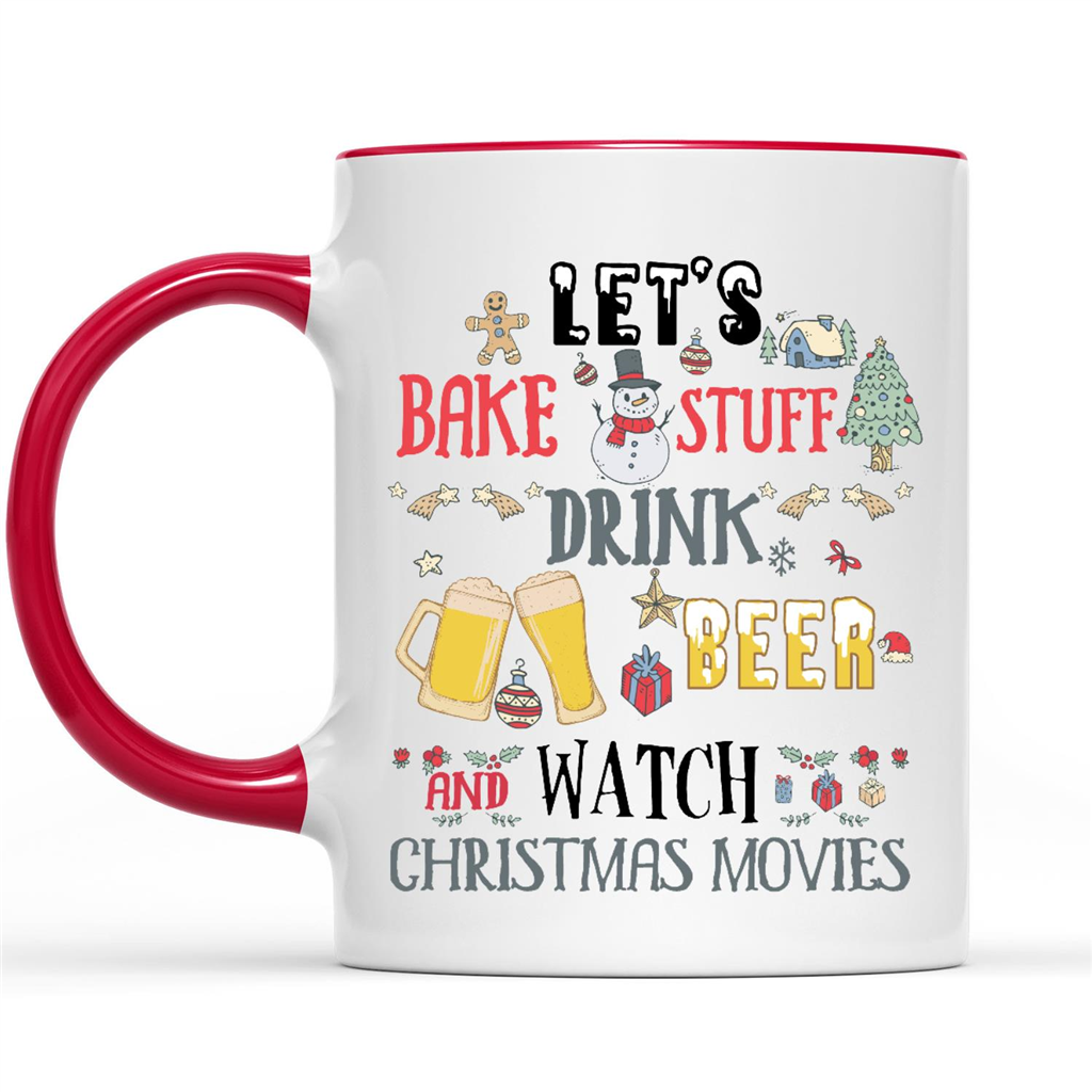 Funny Christmas Mug - I wish this was beer