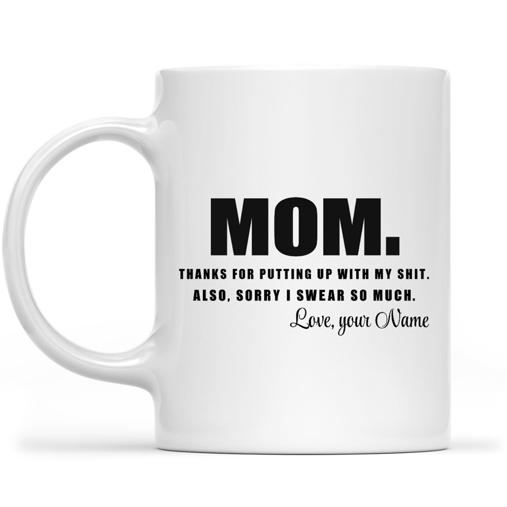 New Mother Gift Funny New Mom Gift First Mothers Day Gift Funny Mothers Day  Gift Mothers Day from Husband Mom Mug Coffee Mug Quote 1187A