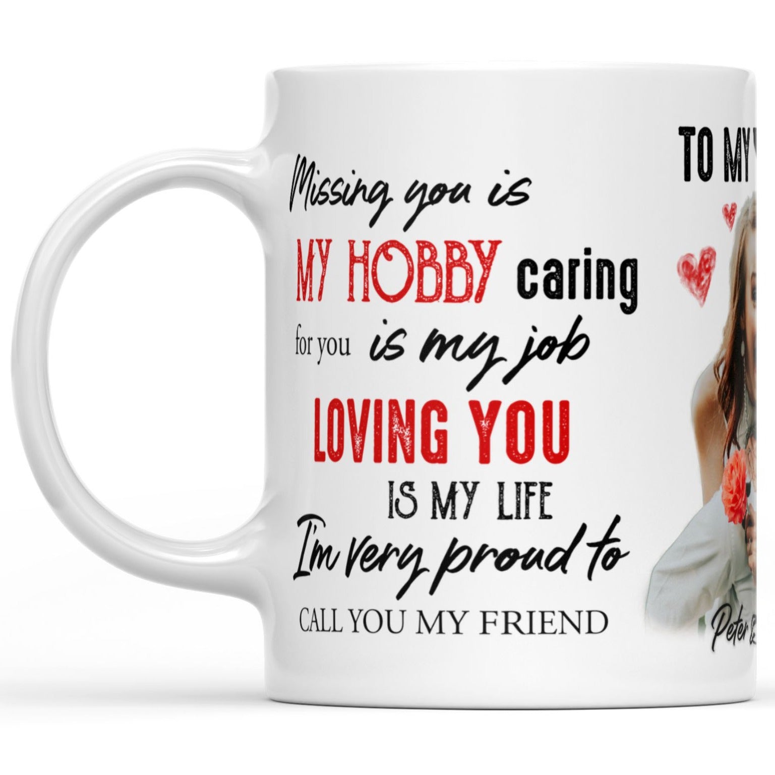 Mug Gift for Wife, Valentines Day Gifts For Her, When I say I love you,  Good Valentines Day Gifts For Her, Birthday Anniversary Ideas For Her -  Sweet Family Gift