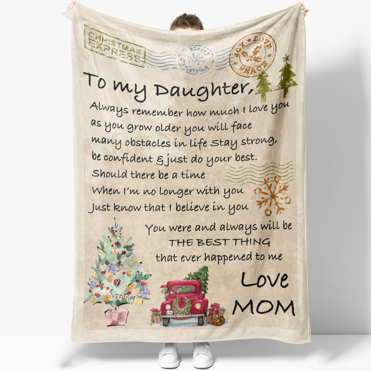 Mom Christmas Gift from Daughter, Gift for Mom from Daughter for Christmas, Christmas Gift for Mom from Daughters, Mom Gifts