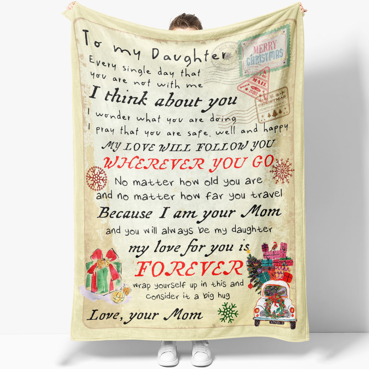 Blanket Gifts For Adult Daughter, Sentimental Gifts For Daughter