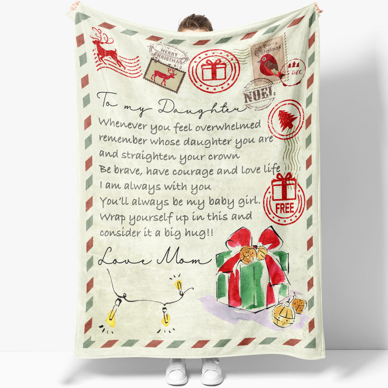 Gifts for Daughter,Daughter Blanket from  Dad,Mom,Family,Unique,Sentimental,Inspirational Daughter Gifts for Mothers  Day,Christmas,Birthday,59x79''(#221,59x79'')P 