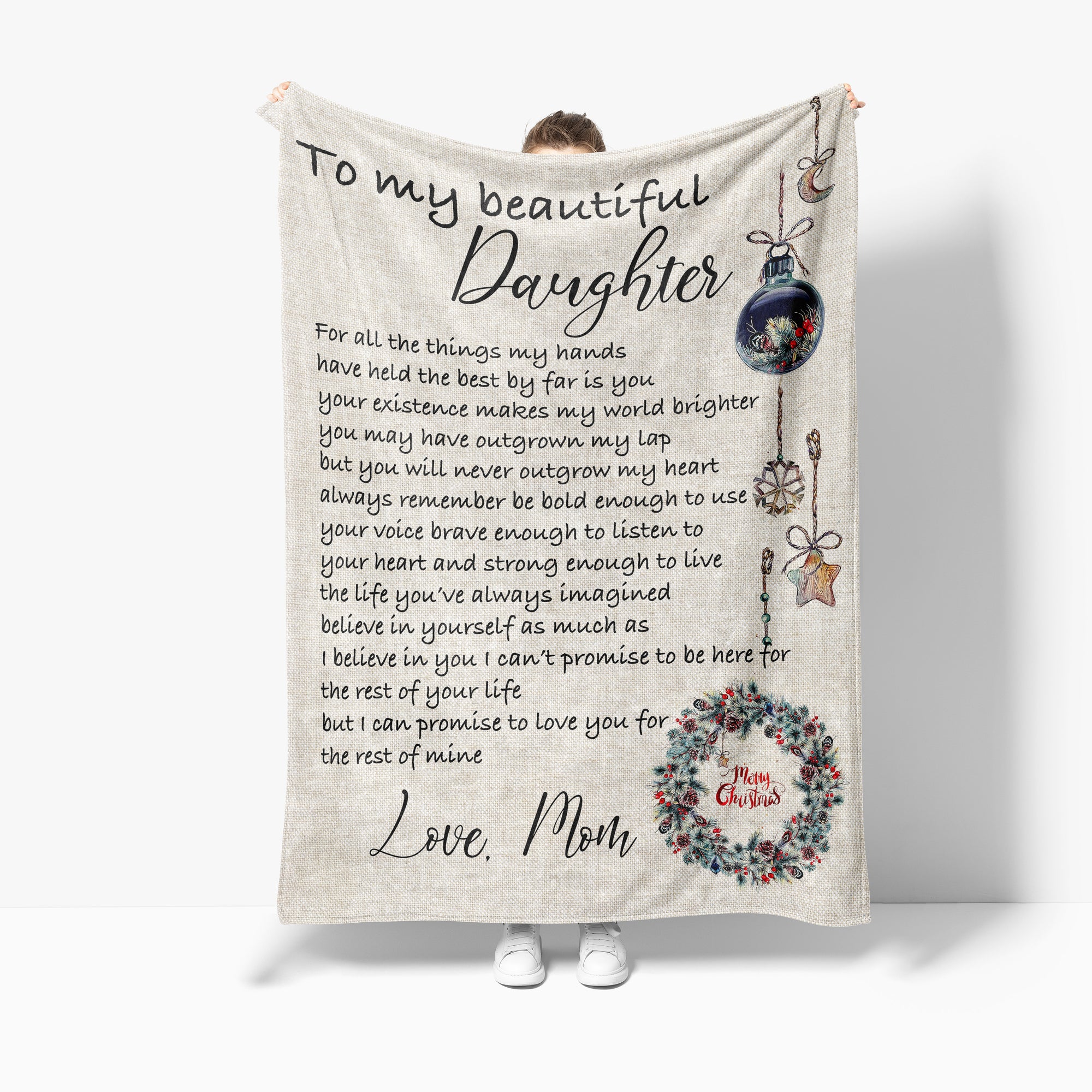 Blanket Gifts For Adult Daughter, Sentimental Gifts For Daughter