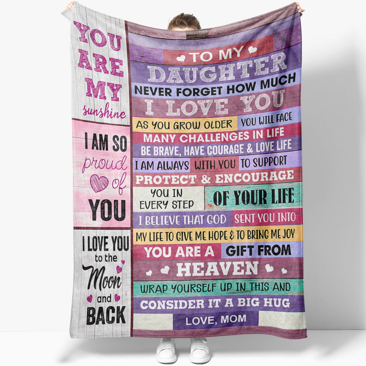 Blanket Gifts For Adult Daughter, Sentimental Gifts For Daughter