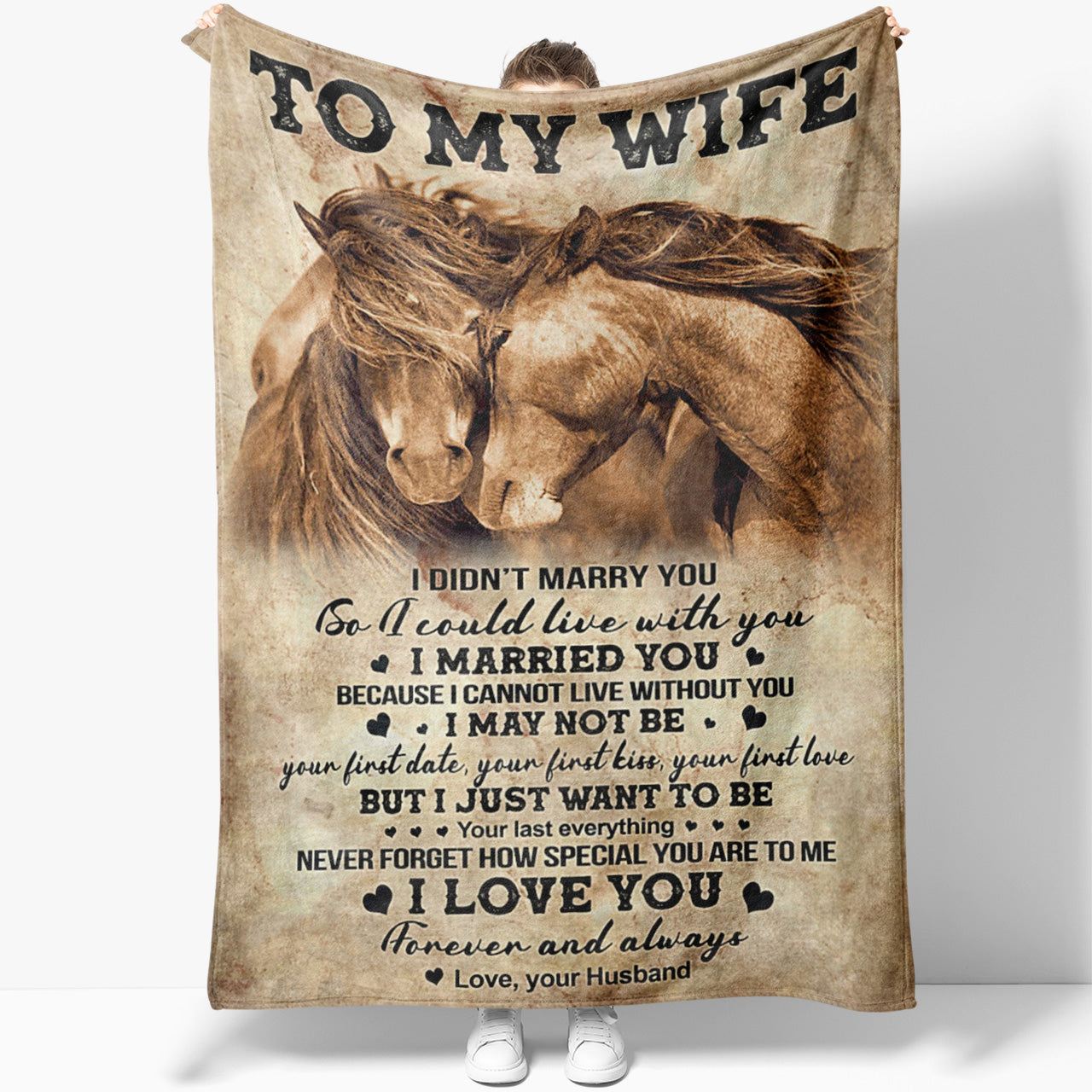 Blanket Gift For Her, Gift For Girlfriend, You Are The World