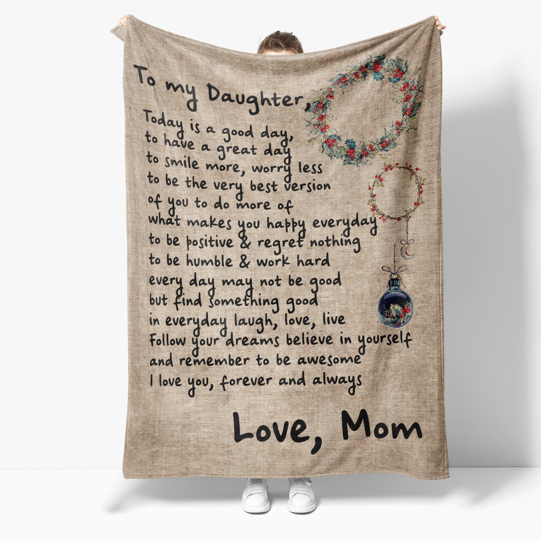 Birthday Gifts for Mom from Daughter - Mom & Nana Gifts,Grandma  Gifts,Mother Birthday Gifts from Daughter - Best Gifts for Elderly Moms,  Nana Blanket