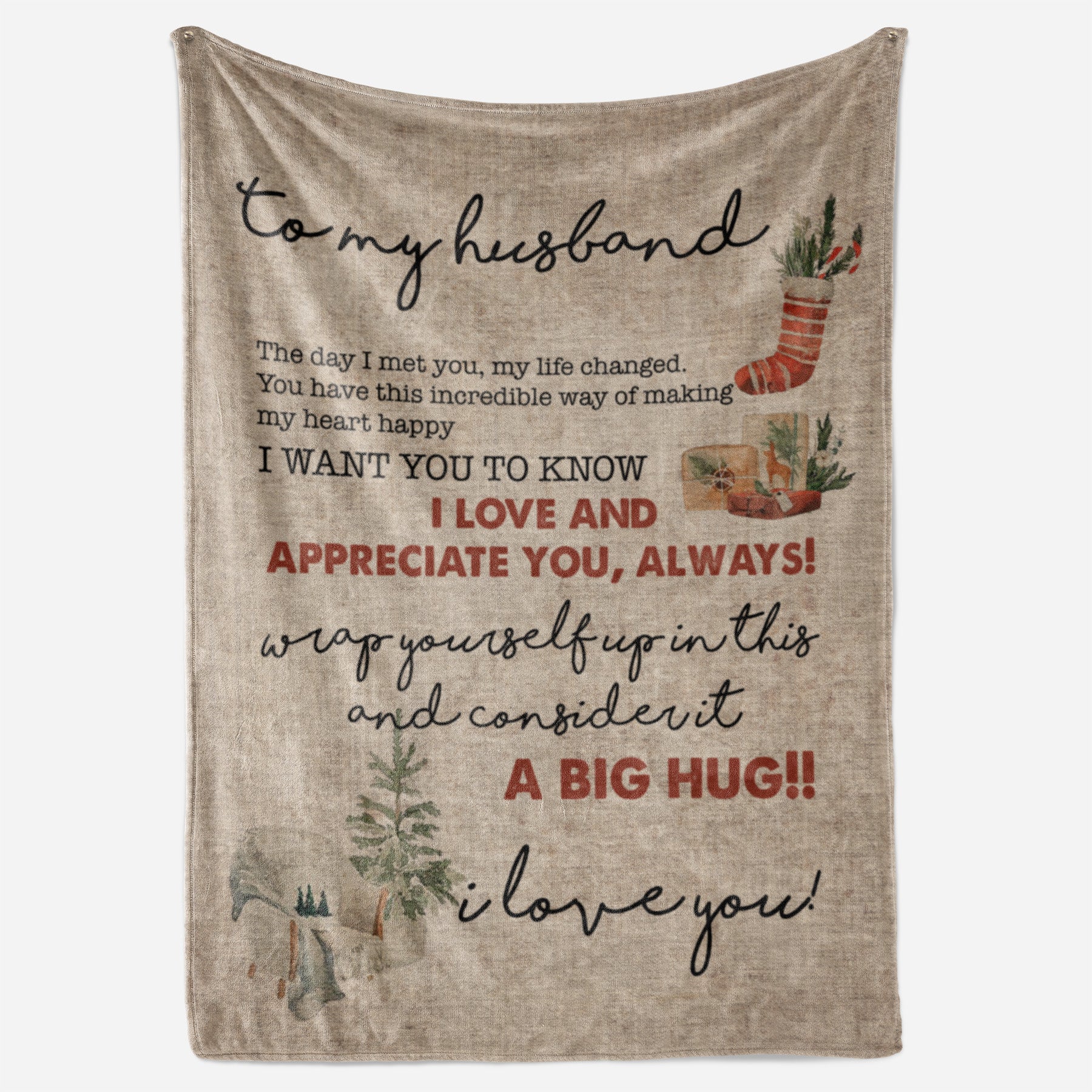 Blanket Gift For Him, Anniversary Gifts For Him, The Day I Met You, Anniversary  Gift For Husband, Valentines Day Ideas For Him, Guy Gifts - Sweet Family  Gift