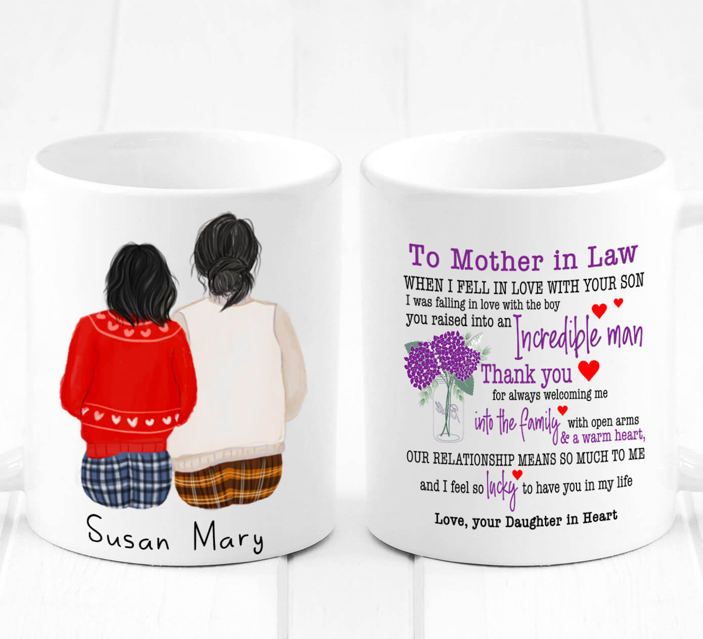 Personalized Mug - Mother & Son - The Love Between A Mother And