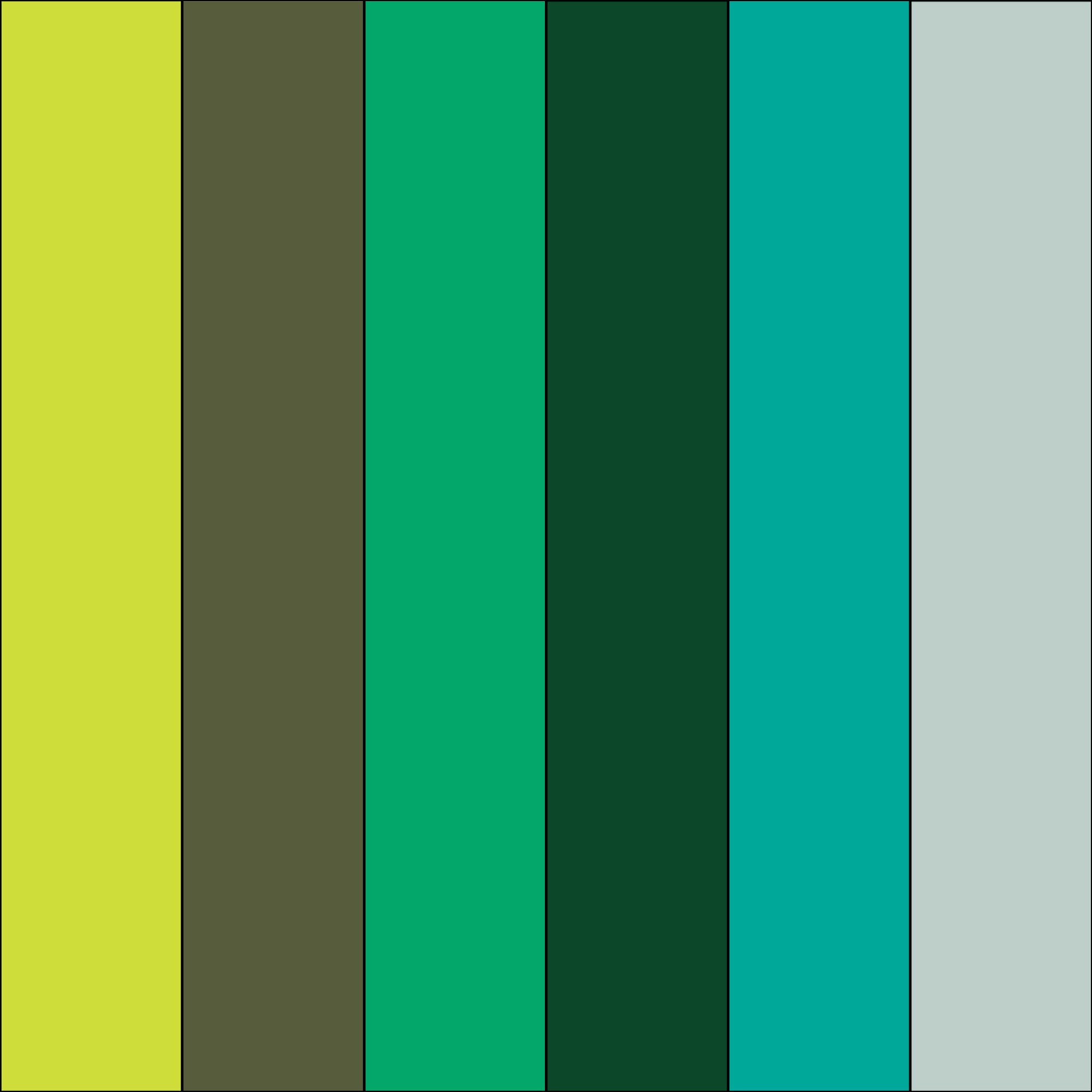 Solid Bundle: Shades of Green Solid Bundle