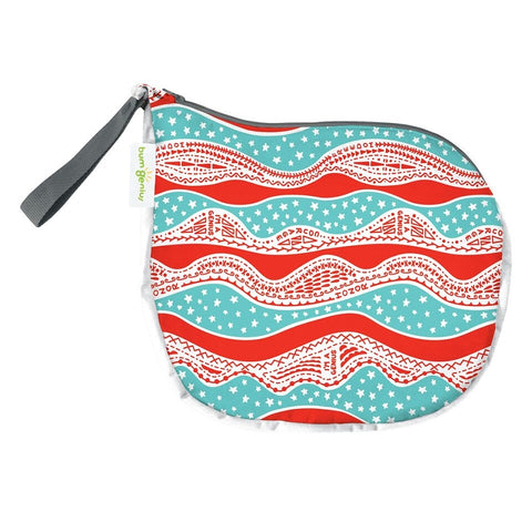 Itzy Ritzy Travel Happens Reusable Sealed Wet Bag | Playful Petals