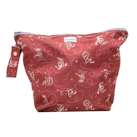 Itzy Ritzy Travel Happens Reusable Sealed Wet Bag | Playful Petals