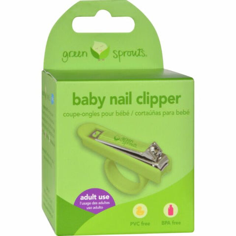 Green Sprouts Baby Nail Scissors Green