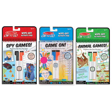 Melissa & Doug Flip-to-Win Hangman Travel Game, Pack of 2 - Zuma