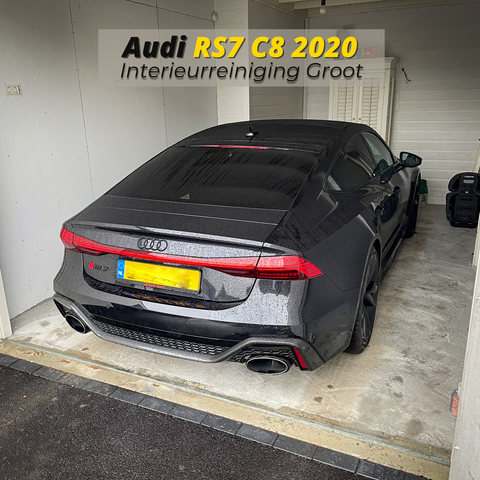 Audi RS7 Interieurreiniging Groot