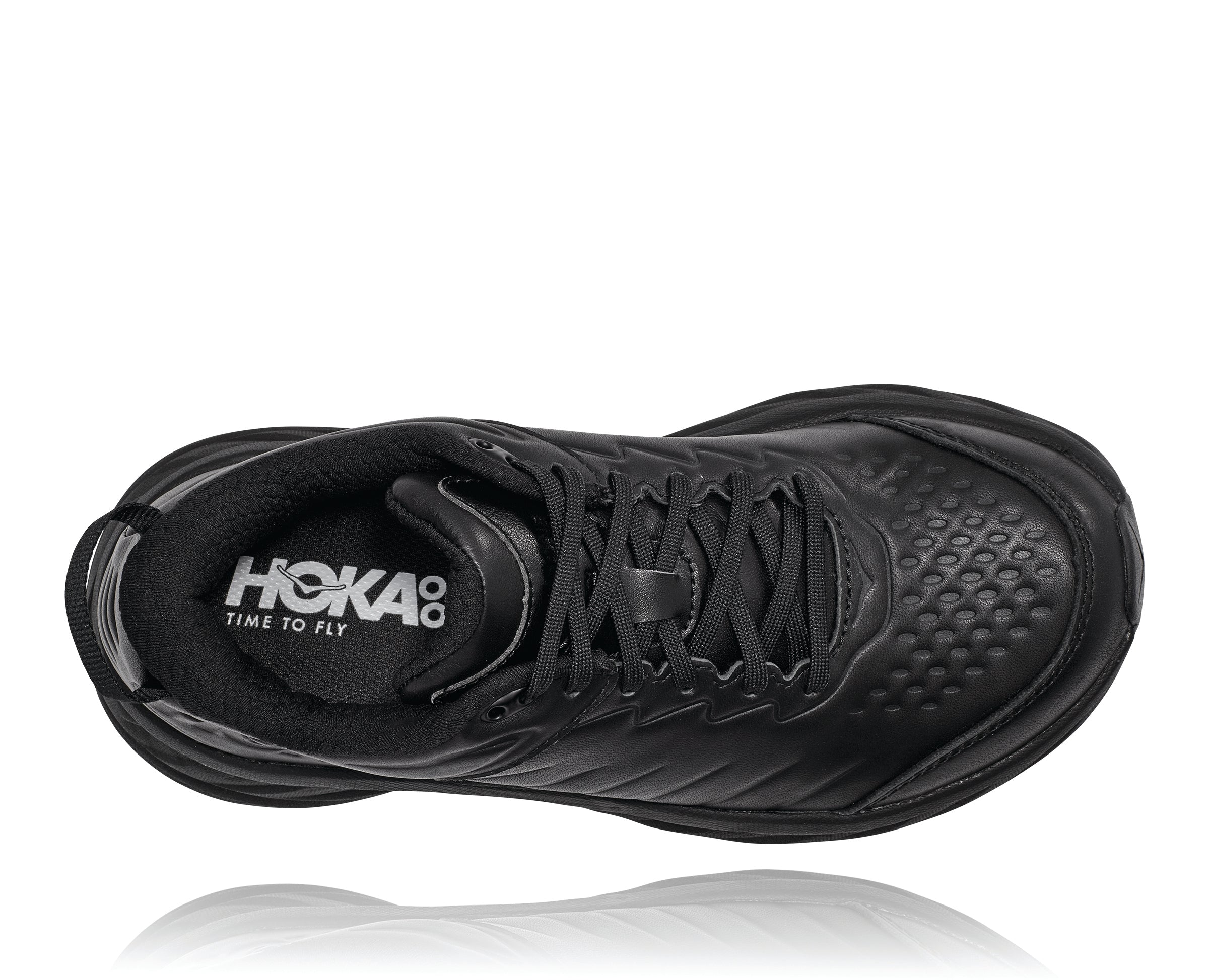  Hoka Men's Bondi SR Sneaker, Black/Black, 7.5