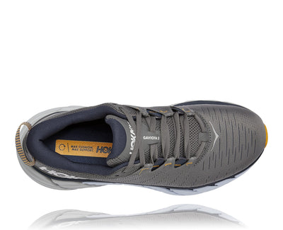 This version of the Men's Hoka Gaviota comes in the Wide Fit, 2E.