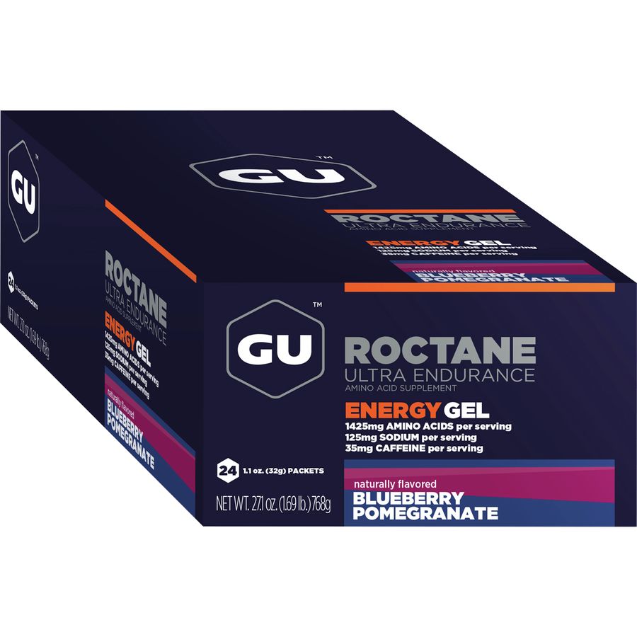 GU Roctane Energy Gel - Blueberry Pomegranate 24 pack