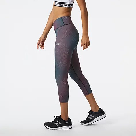 Women's Printed Accelerate Capri