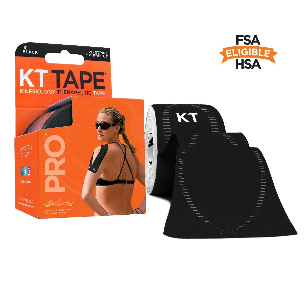 KT Tape Pro Black