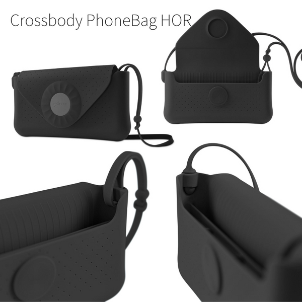 BONE Phone Bag CrossbodyBag HOR ホリゾンタル 水平 横開き 