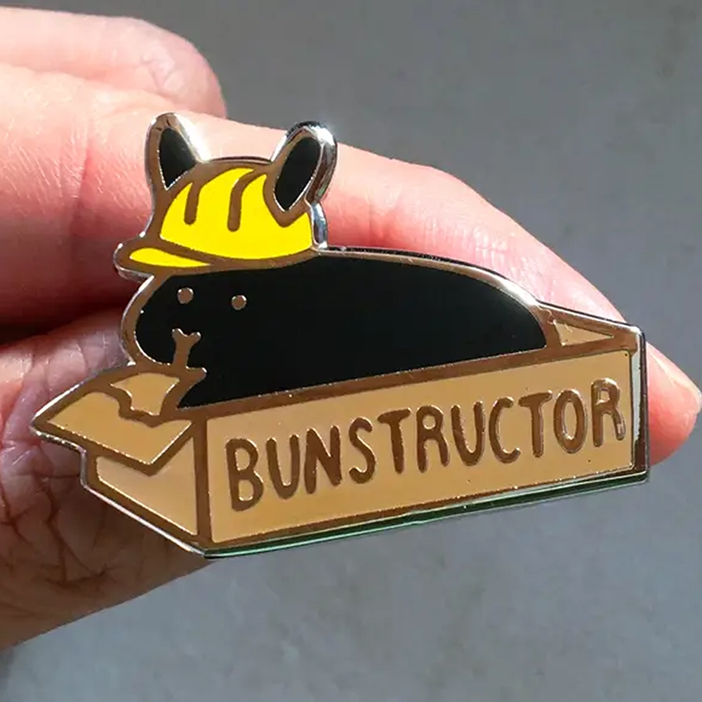 Bunstructor PIN (New) - BinkyBunny.com House Rabbit Store
