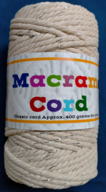 YarnArt Macrame Cord 5mm 60% cotton, 40% viscose and polyester, 2