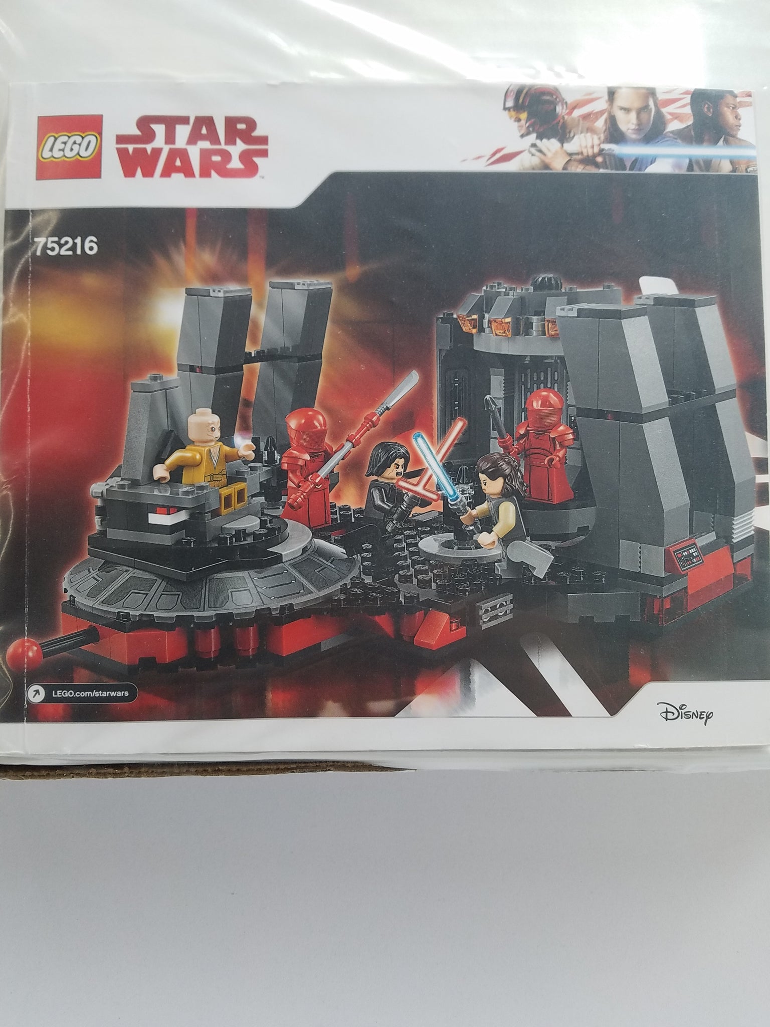 snoke's ship lego