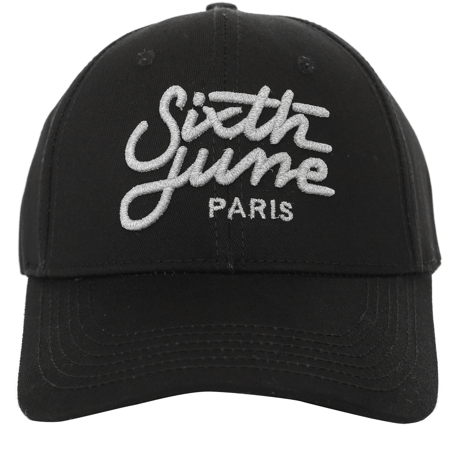 Logo Reflective Cap Black – Sixth June Europe