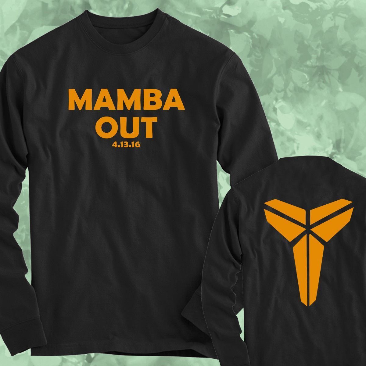 mamba out tee shirts