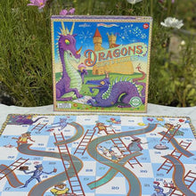 Load image into Gallery viewer, Dragons Slips and Ladders Board Game
