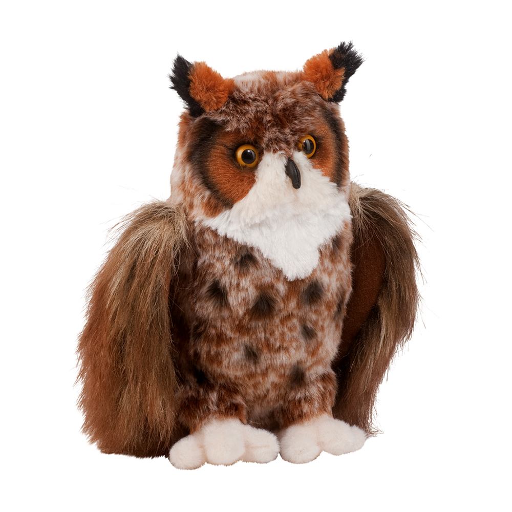 great horned owl stuffed animal