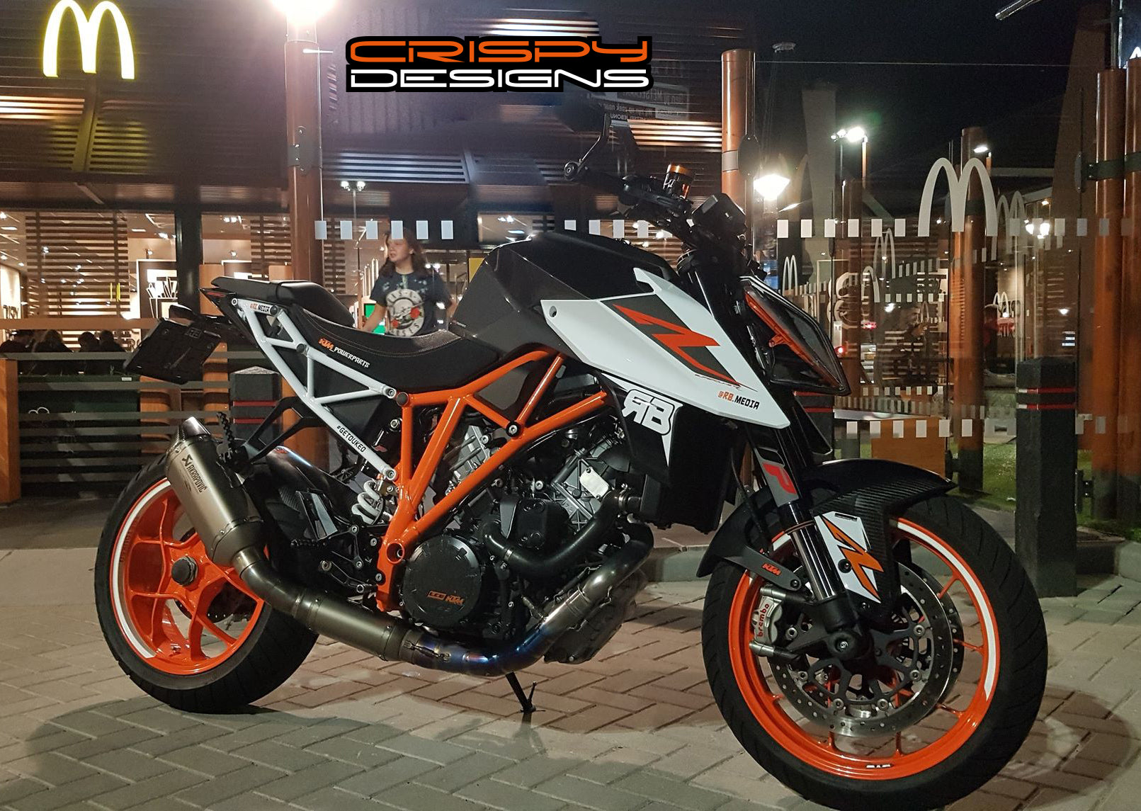 1290 Super Duke R PowerParts フロントフェンダー ほぼ新品 www