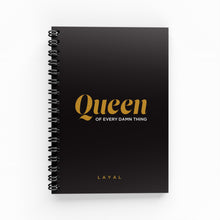 Load image into Gallery viewer, Queen Lined Notebook
