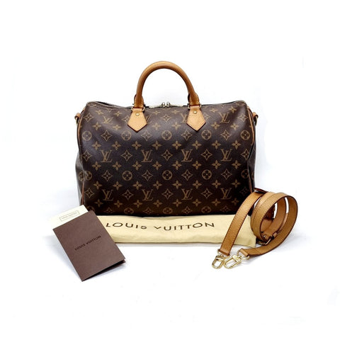 LOUIS VUITTON Monogram Speedy 30 Handbag - GHW