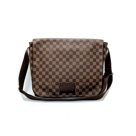 Louis Vuitton LV Bastille Damier Ebene DE Monogram Logo GHW Flap Messe –  Valuxre