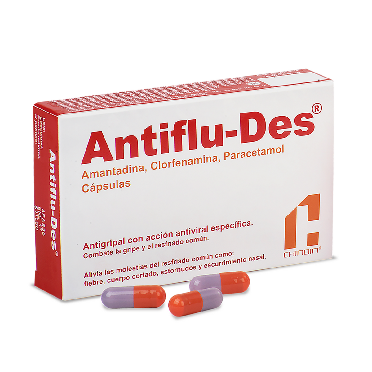 Antiflu-Des Oral 24 Capsulas Chinoin— Farmacia Santa Fe