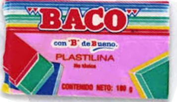 Plastilina Baco 180 g Rosa— Farmacia Santa Fe