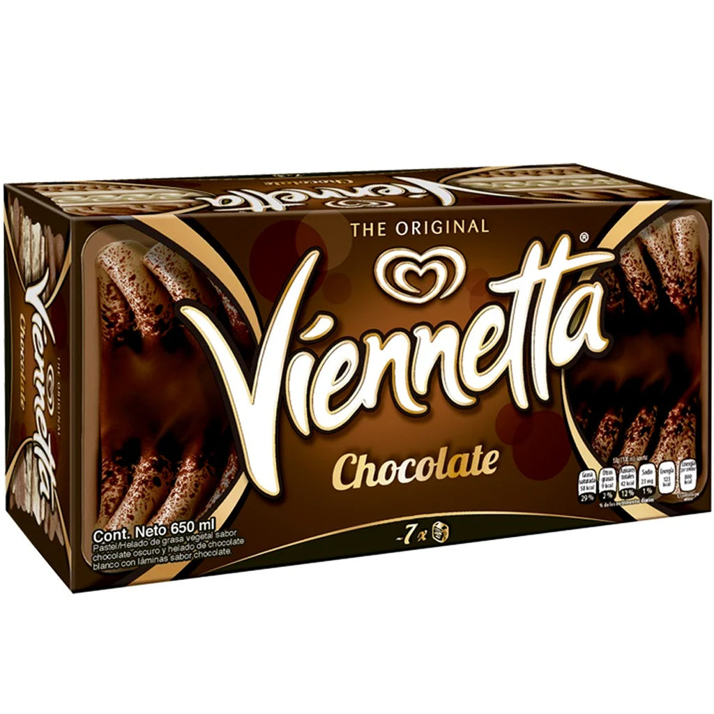Viennetta Capupuccino 650 ml Pastel Helado Holanda— Farmacia Santa Fe