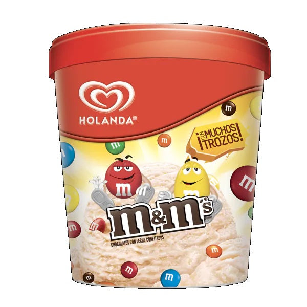 Helado Micha M&M 473 ml Holanda— Farmacia Santa Fe