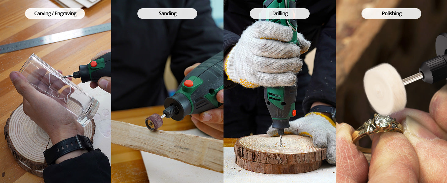 Power carving and My review on the Black & Decker 2 amp RTX Rotary