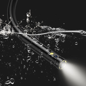 Es gibt 8 einstellbare LED-Leuchten, die die Kameraspitze des DEPSTECH-Endoskops umgeben und die Sichtbarkeit der Inspektionsbereiche erheblich verbessern. IP67 wasserdichtes Design, ermöglicht die Erkundung verschiedener nasser oder Unterwasserorte, wie Wassertanks, Aquarien und Wasserleitungen usw.