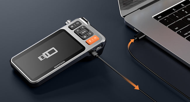 DEPSTECH borescope camera comes with a 32GB micro SD for storing pictures or videos for subsequent analysis or even sharing. You can quickly transfer all files to computer with the included USB Cable without removing the SD card.