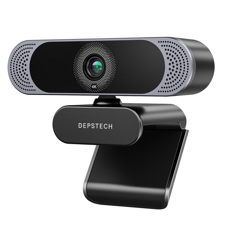 Omhoog gaan pakket Bel terug DEPSTECH DW49 4K HD Webcam with Privacy Cover and Tripod