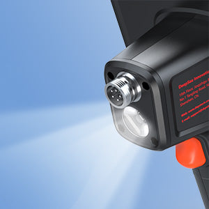 In low-light conditions, the endoscope's built-in torch lights shine into your workspace, giving brilliant illumination for easy and efficient viewing.