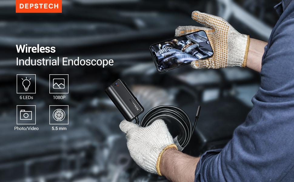 depstech endoscope mac