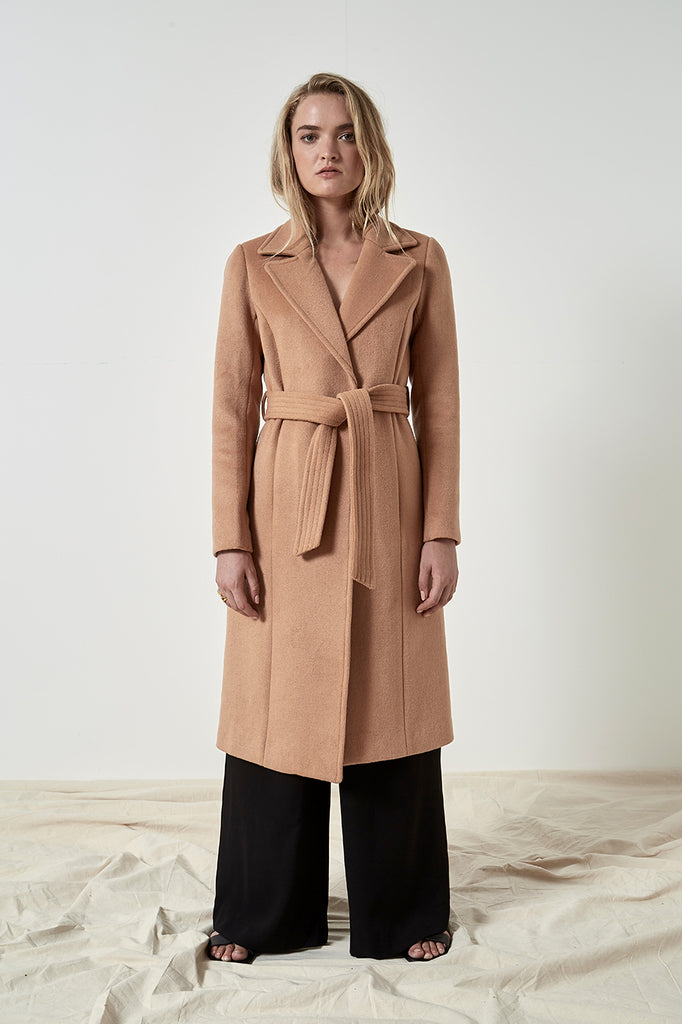 Paris Wool Camel Coat L Friend Of Audrey Friend Of Audrey